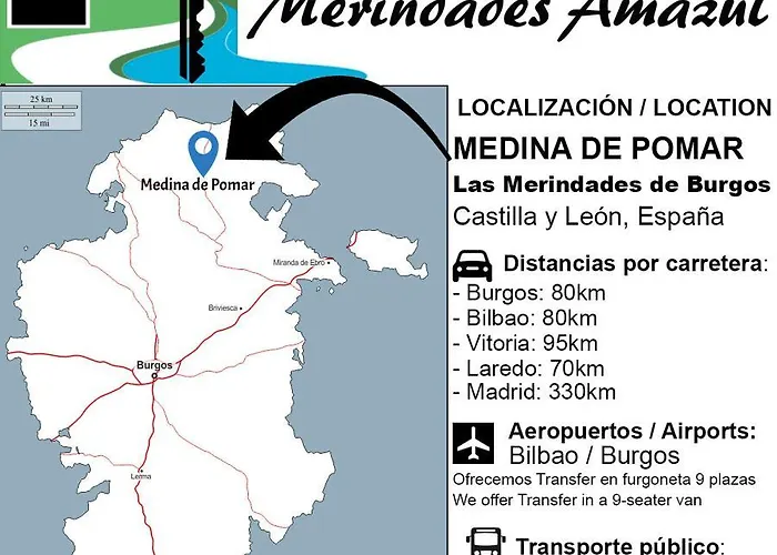 아파트 Merindades Amazul Corzo - Turistico - 메디나 데 포마르